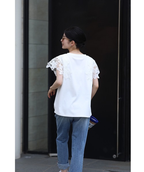 「CAWAII」 「c.o.t.e」半袖Tシャツ FREE ブラック レディース_画像5
