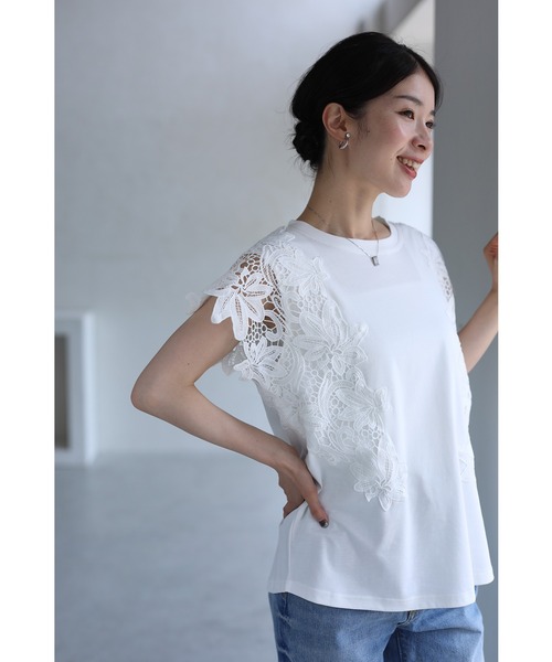 「CAWAII」 「c.o.t.e」半袖Tシャツ FREE ブラック レディース_画像8
