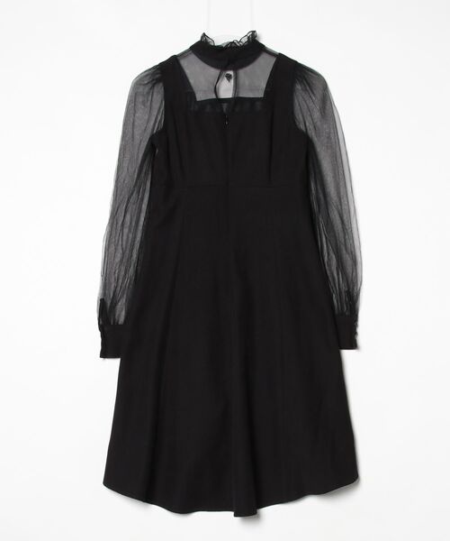 「EATME」 長袖ワンピース SMALL ブラック レディース_画像2