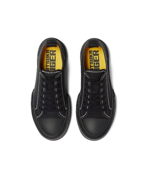 「ONITSUKA TIGER YELLOW COLLECTION」 ローカットスニーカー 23 クリーム レディース_画像6