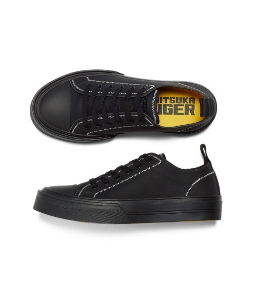 「ONITSUKA TIGER YELLOW COLLECTION」 ローカットスニーカー 23 クリーム レディース_画像7