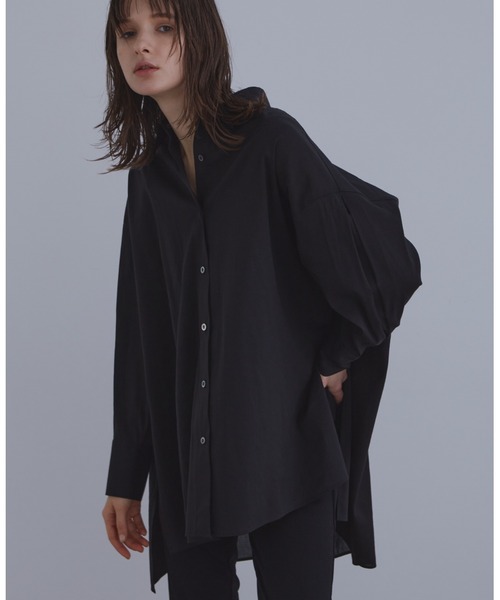 ルフィル　長袖シャツ ブラック LE PHIL（ル フィル） 長袖シャツ F ブラック レディース : ZOZOTOWN
