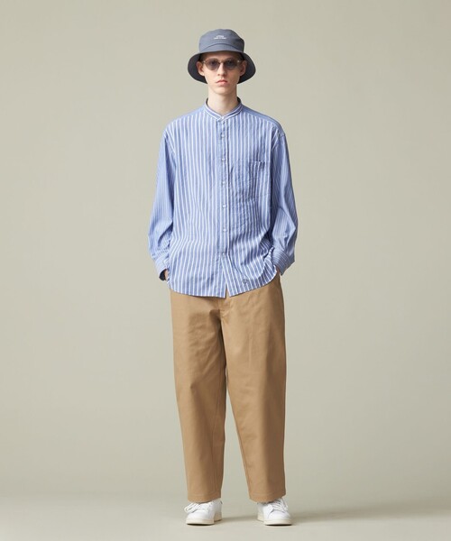 「J.PRESS YORK STREET」 長袖シャツ X-LARGE ブルー メンズ_画像2