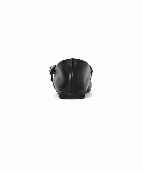 「LE TALON」 フラットパンプス 24cm ブラック系その他 レディース_画像9