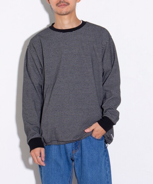 「GLOSTER」 長袖Tシャツ M ホワイト メンズ_画像5