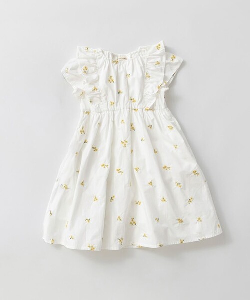 「branshes」 「KIDS」半袖ワンピース 130 ブルー キッズ_画像2