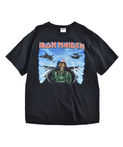 Hanes（ヘインズ） tシャツ 「USED」Hanes “Iron Maiden/ Aces High