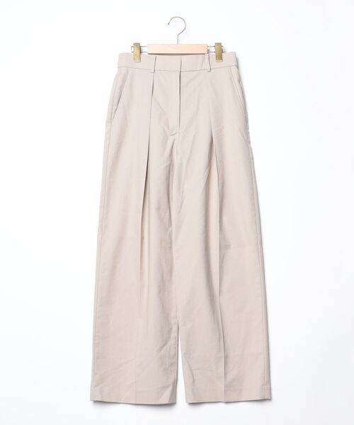 PLST（プラステ） パンツ M ベージュ レディース : ZOZOTOWN Yahoo!店