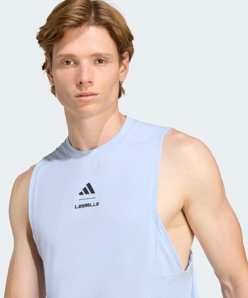 adidas（アディダス） adidas tシャツ Les Mills グラフィック タンク
