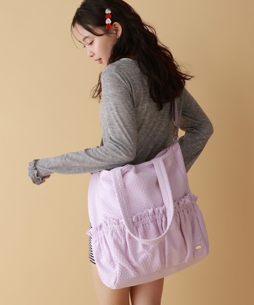 トートバッグ 2WAY マルチトートバッグ / A4サイズ収納可能 / 「tiny tiny(ティニーティニー)」 レディース | tiny tiny | 07