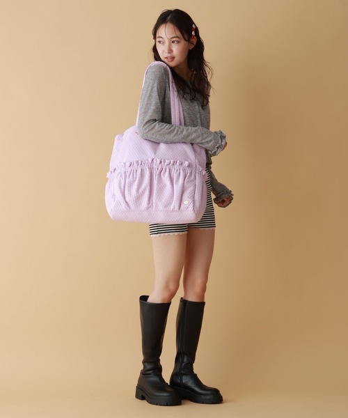 トートバッグ 2WAY マルチトートバッグ / A4サイズ収納可能 / 「tiny tiny(ティニーティニー)」 レディース | tiny tiny | 08