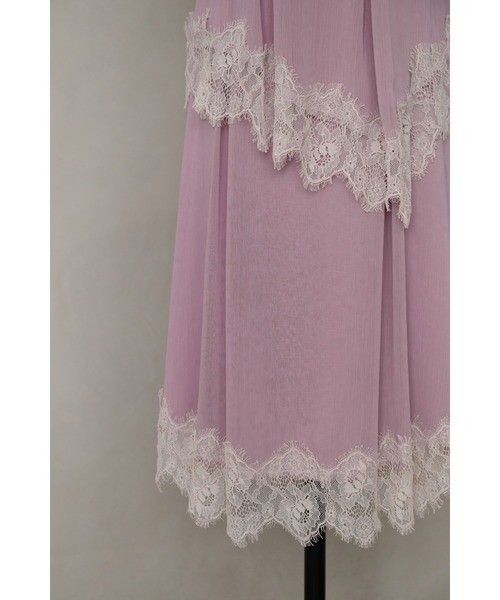 Her lip to ワンピース Isadora Lace Tiered Camisole Dress
