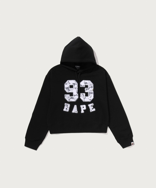 A BATHING APE（アベイシングエイプ） パーカー CAMO LACE PATCH BOXY