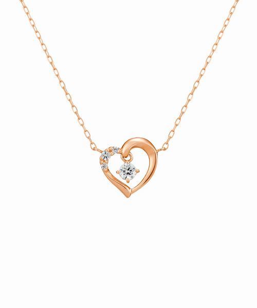 おさ★おさ　canal4°C K10ネックレス　美品です(*^^*) Canal4℃ ネックレス K10ピンクゴールド レディース : ZOZOTOWN
