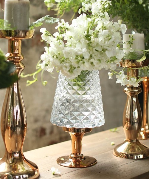 DULTON（ダルトン） 花瓶 GLASS VASE DIAMOND S / ガラスベース
