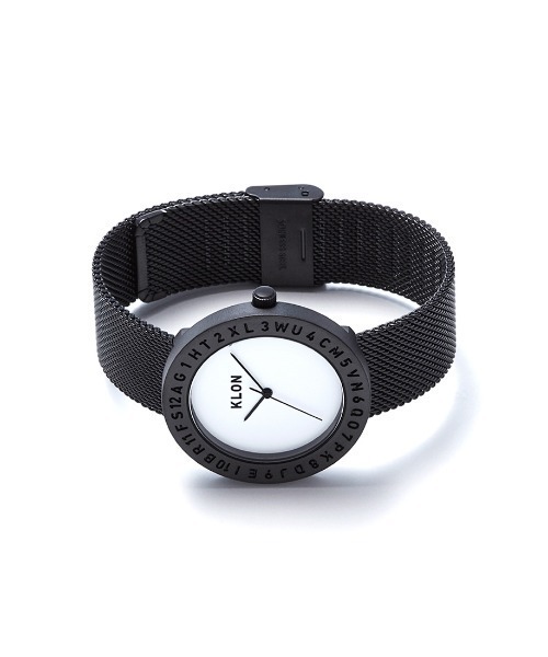KLON（クローン） 腕時計 KLON ENGRAVE TIME -MESH STRAP- メンズ