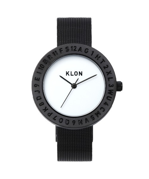 KLON（クローン） 腕時計 KLON ENGRAVE TIME -MESH STRAP- メンズ