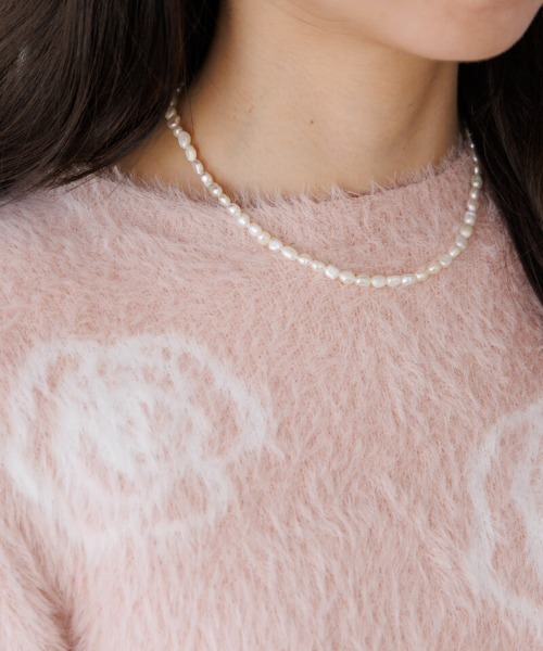 flower ネックレス フレッシュパールネックレス レディース : ZOZOTOWN