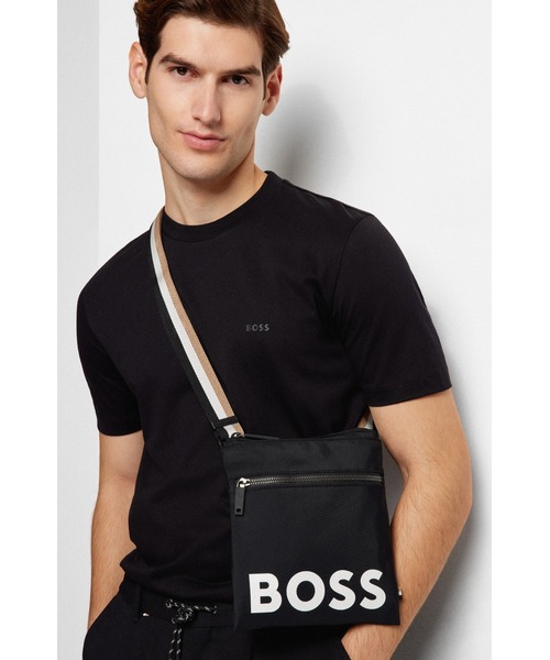 21春夏新色 バッグ ショルダーバッグ Bossロゴ リサイクルナイロン エンベロープバッグ バッグ メンズファッション ファッション 11 0 Www Jesuitnola Org