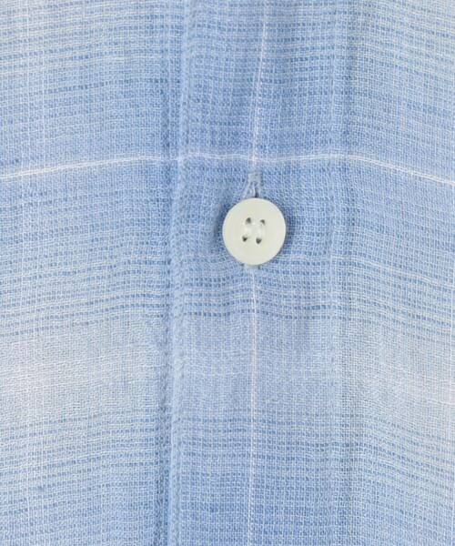 GALERIE VIE ブラウス シャツ クレープレーヨンリネン ワイド