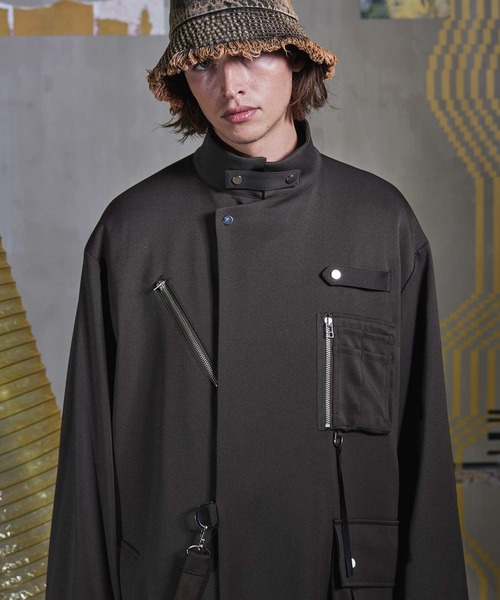 メンズ 「ユニセックスアイテム」Prime-Over Tielocken Military Twill Coat/プライムオーバータイロッケンミリタリ｜zozo｜12