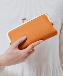 MURA（ムラ） 長財布 財布 ソフトシュリンク エコレザー がま口 長財布