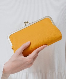MURA（ムラ） 長財布 財布 ソフトシュリンク エコレザー がま口 長財布