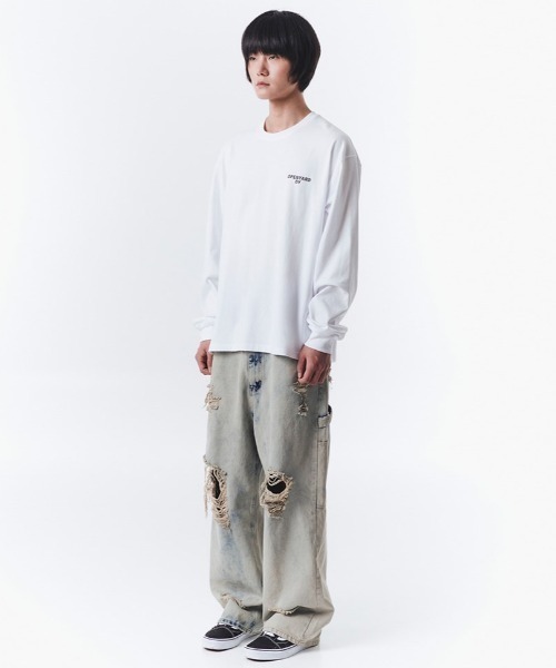 OY tシャツ 「OY/オーワイ」BUTTERFLY LOGO LONG SLEEVE/蝶ロゴ