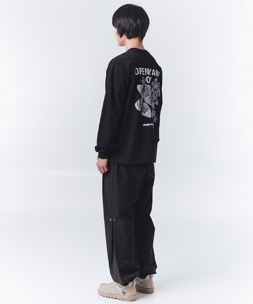 OY tシャツ 「OY/オーワイ」BUTTERFLY LOGO LONG SLEEVE/蝶ロゴ