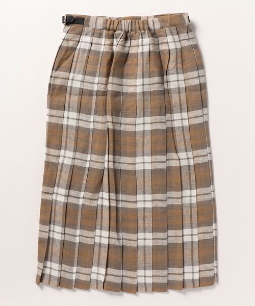 O'NEIL of DUBLIN（オニールオブダブリン） スカート リネン ミモレ