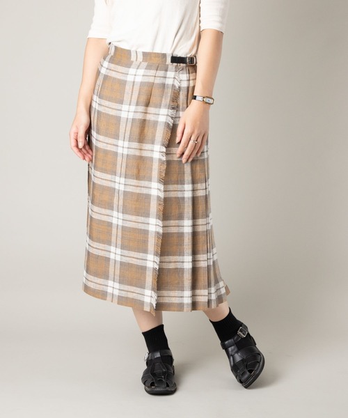 O'Neil of Dublin プリーツスカート LAHARDAUN 美品！O'NEIL of DUBLINオニールオブダブリン プリーツスカート