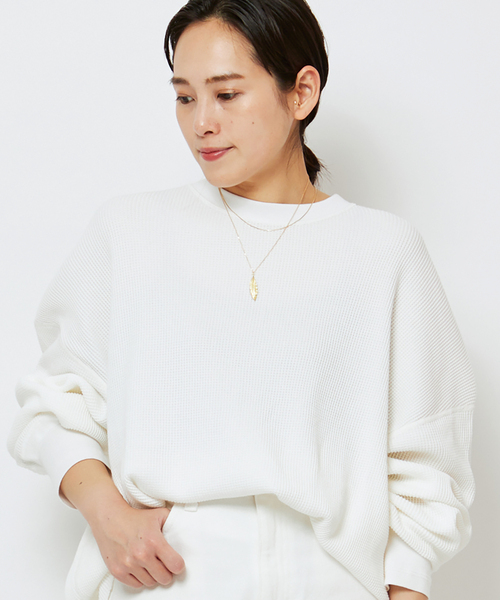 GIGI ネックレス 「GIGI/ジジ」42cm feather necklace