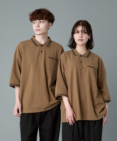 テンダーロイン　モススティッチポロシャツ RUUBON ポロシャツ 「RUUBON」moss stitch polo shirt / モス