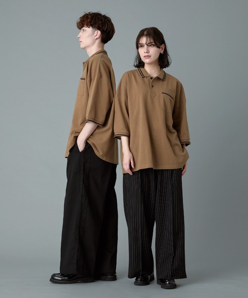 テンダーロイン　モススティッチポロシャツ RUUBON ポロシャツ 「RUUBON」moss stitch polo shirt / モス