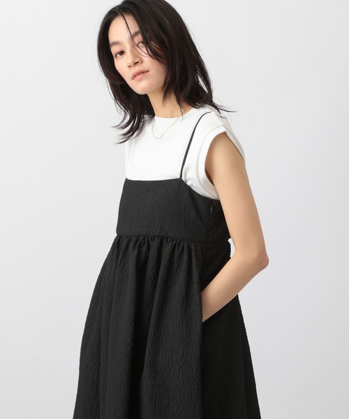 A part by（アパートバイ） ワンピース フクレジャガードキャミ