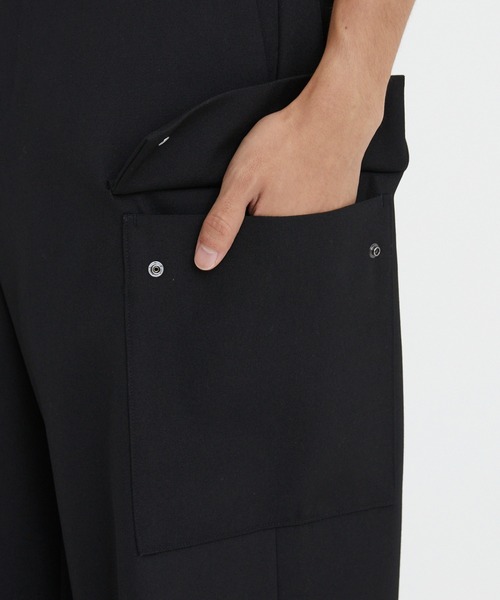 ATON パンツ カーゴパンツ 「ATON/エイトン」BACK SATIN FIELD CARGO 