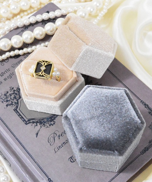 styiro（スタイロ） 収納 ベルベット リングケース : ZOZOTOWN Yahoo