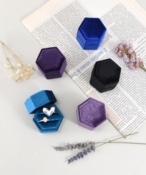 styiro（スタイロ） 収納 ベルベット リングケース : ZOZOTOWN Yahoo