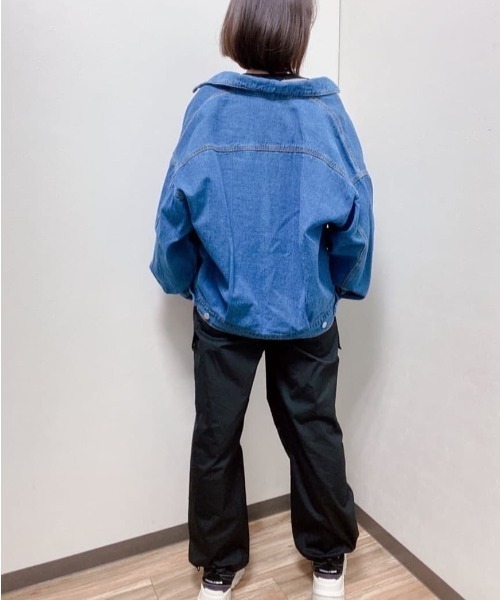 デニムジャケット gジャン GOOD CREW グッドクルー ルーズデニムG