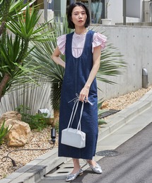 ひーちゃん専用です Gジャンとワンピースの２点です Firsthand（ファーストハンド） ワンピース 2WAY配色ステッチデニム