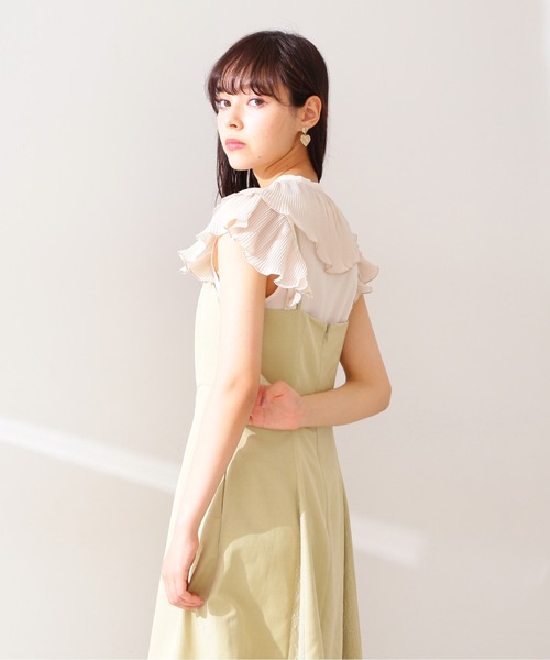 「JILL STUART」 ノースリーブブラウス SMALL ベージュ レディース JILL by STUART 「JILL STUART」 ノースリーブブラウス FREE