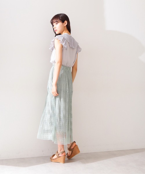 JILL by STUART 「JILL STUART」 ノースリーブブラウス FREE
