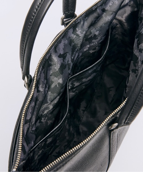 aniary（アニアリ） ビジネスバッグ ブリーフバッグ（シュリンクレザー