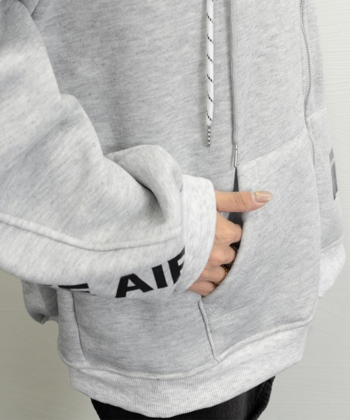 miniministore パーカー 裏起毛パーカー ジップアップ