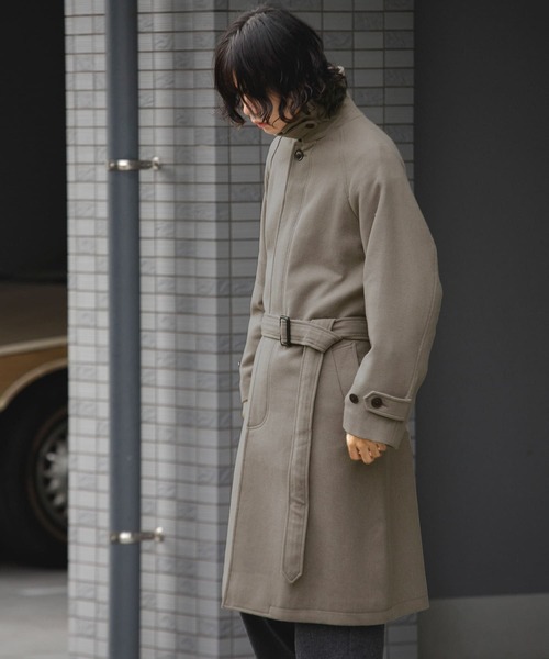 24AW URBAN RESEARCH DOORS ウールスタンドカラーコート 24AW URBAN RESEARCH DOORS ウールスタンドカラーコート