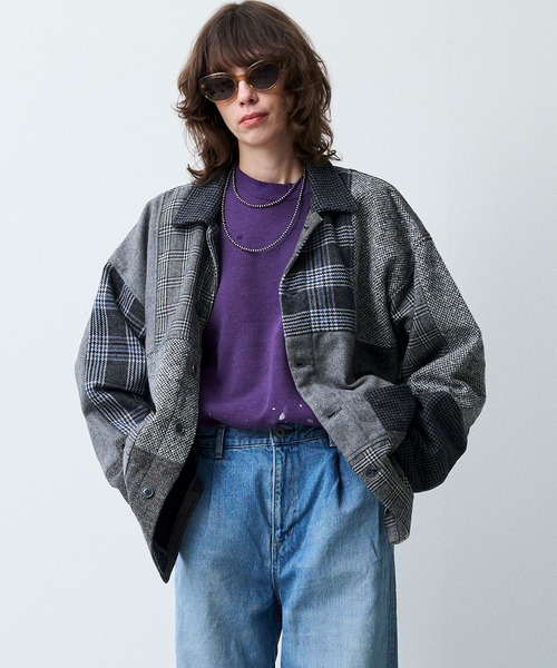 johnbullメンズツイードコート 楽天市場】【中古】Johnbull ジョンブル TWEED WORK COAT