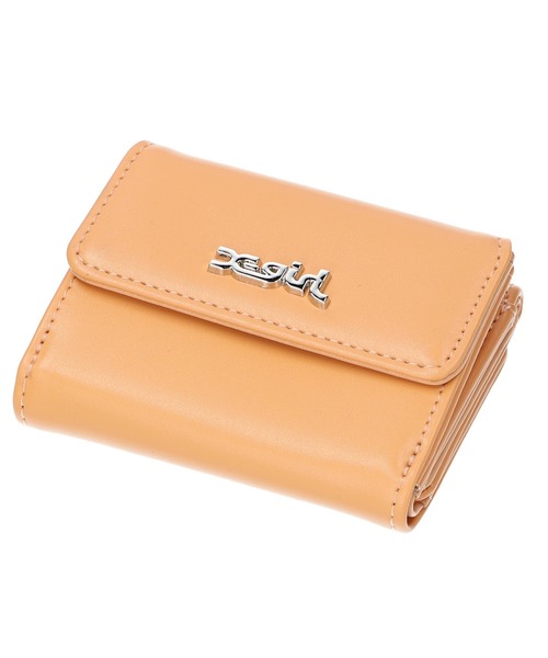 X-girl（エックスガール） 財布 FAUX LEATHER MINI WALLET レディース