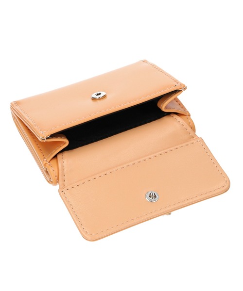 X-girl（エックスガール） ミニ 財布 FAUX LEATHER MINI WALLET