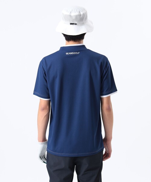 BEAMS GOLF オレンジレーベル　レイヤード モックネックシャ難あり BEAMS GOLF tシャツ ORANGE LABEL / レイヤード モックネック