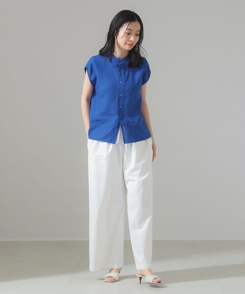 TICCA ハーフスリーブ シャツ ブラウス 美品